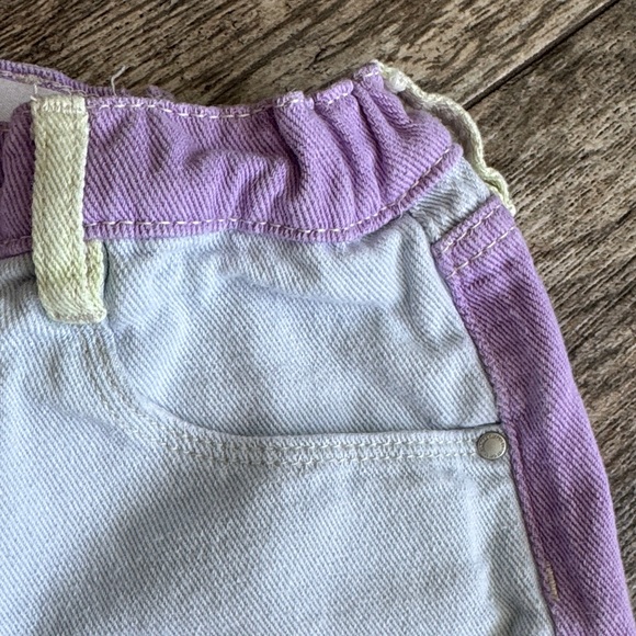 Cotton On Pastel Patchwork Kids Shorts - Picture 7 of 12